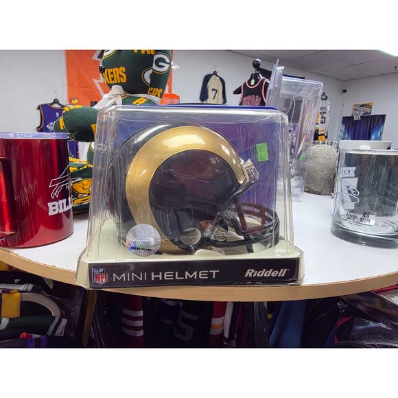 St Louis Rams Riddell Mini Helmet - Picture 1 of 2